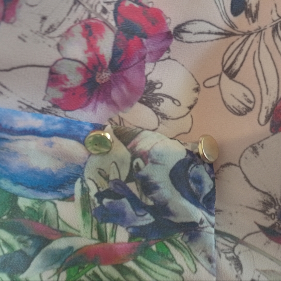 H & M floral print Maxi dress in size XL - Picture 13 of 14